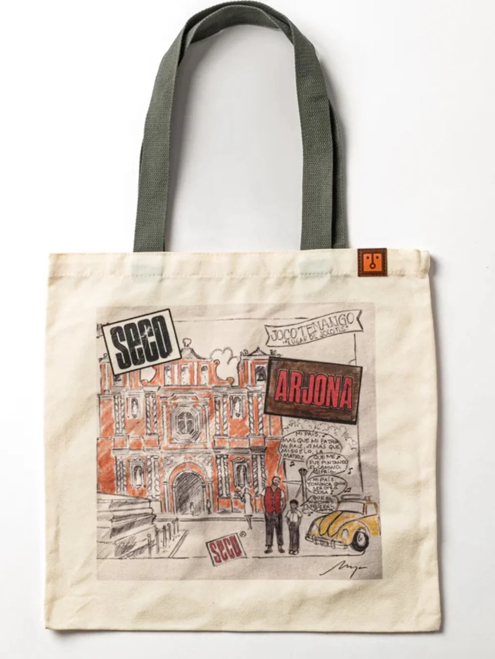 RICARDO ARJONA SECO Historieta Canvas Tote Bag